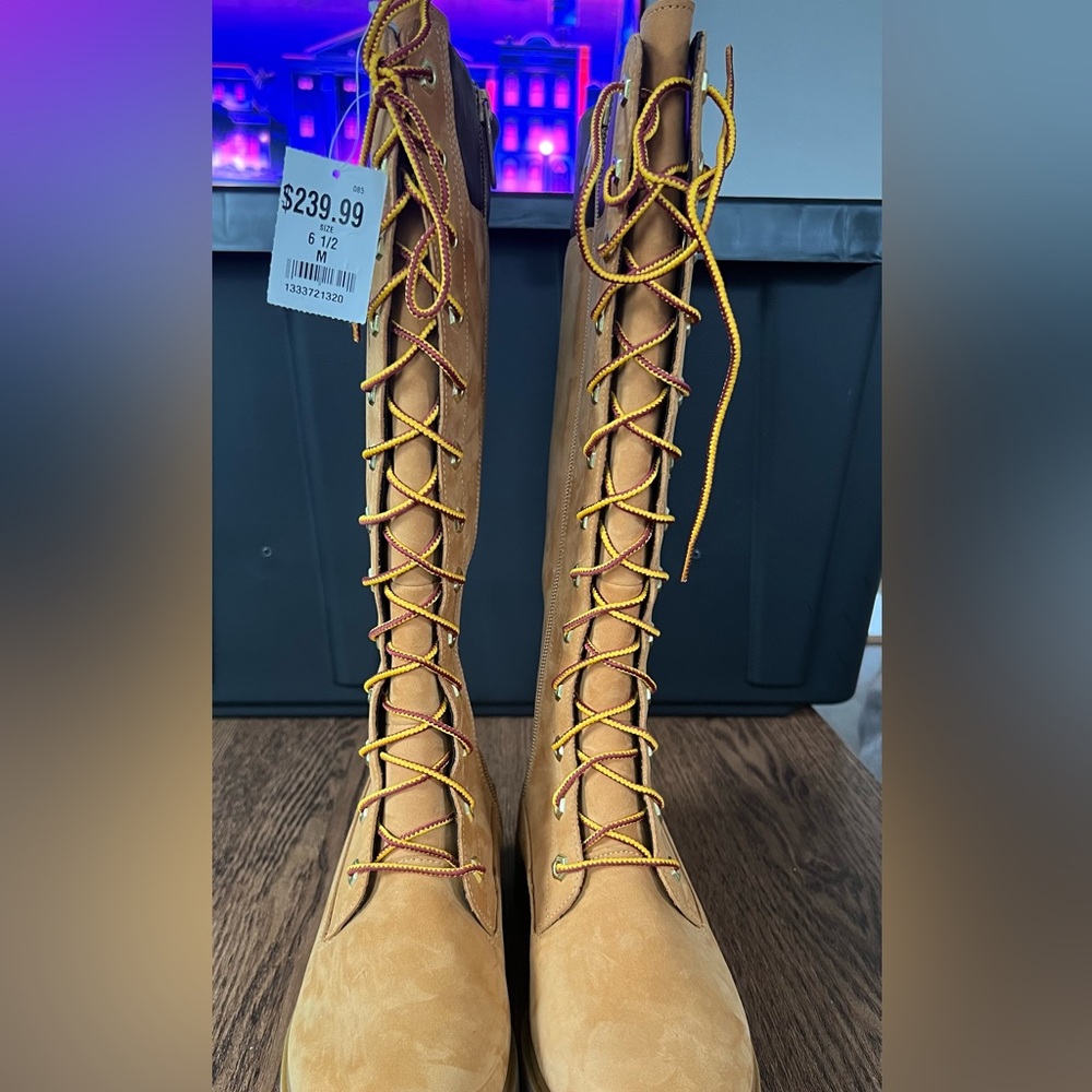 Never worn Timberland Boots